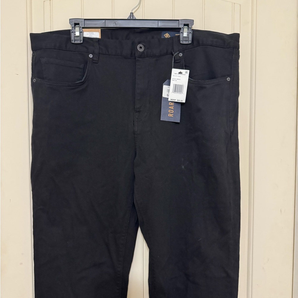 Roark Charcoal Straight Fit Men’s Jeans